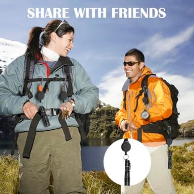 Levateeta Retractable Keychain Heavy Duty Carabiner Badge Holder Retractable Badge Reel ID Holder Steel Cord and Paracord Extendable Key Ring 4 Pack - Image 6