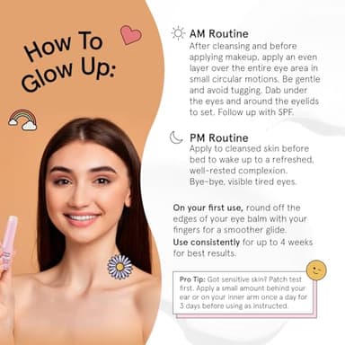 grace & stella Under Eye Brightener Balm Stick - Travel Size Toiletries - Retinol & Caffeine Eye Cream for Dark Circles, Puffiness, Wrinkles - Restore and Hydrate - Vegan Skincare (0.13oz / 3.5g) - Image 6