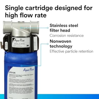 3M Aqua-Pure AP910R Whole House Sanitary Quick Change Replacement Water Filter Cartridge, for AP902 System - Image 4