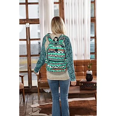 Montana West Backpack for Women Western Travel Backpack Purse Casual Daypack for Laptop College - Image 2