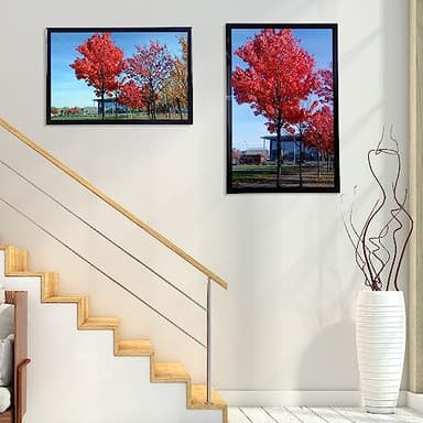 Medog Studio Gallery 24x36 Poster Frame Black,Display Pictures 24x36 Picture Frame, Studio Gallery Frame, Wall Schools Colleges Sign Frame, 1 Pack - Image 7