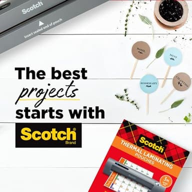 Scotch TL901X Thermal Laminator, 1 Laminating Machine, Gray, Laminate School Assignments and Documents, for Dorm Room or School Supplies, 9 in. - Image 9