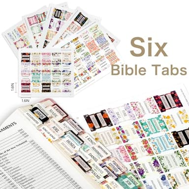 GUEER Bible Cover for Men, Bible Holder, Bible Cover Carrier Carrying Organizer Bag, Zipper and Pockets for Standard Size Bible, Gift for Women (gucaotag) - Image 6