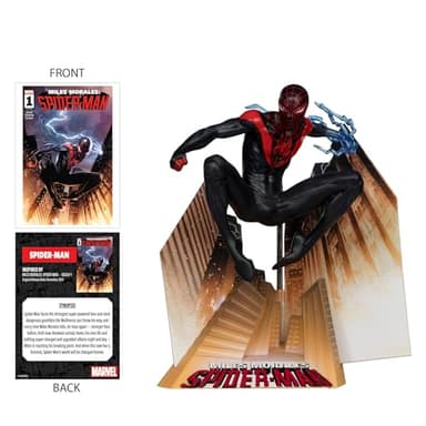McFarlane Toys - Marvel Spider-Man 1:10th Scale Collectible with Scene (Miles Morales: Spider-Man #1) - Image 2