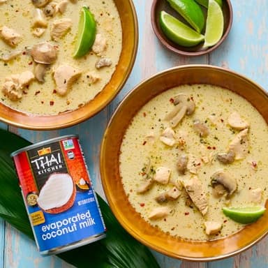 Thai Kitchen Coconut Milk, Evaporated, No Artificial Colors or Preservatives, Non-Dairy Alternative to Evaporated Milk, For Dairy Free Desserts, Soups, Sauces, and Beverages, 13.66 fl oz - Image 18