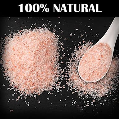 Himalayan Chef Pink Himalayan Salt, Fine Grain - 5 lbs, Organic Food Graded Pink Salt with 84 Rich Minerals, Vegan, Kosher, Non-GMO & Halal Certified, Pack of 2 - Image 2