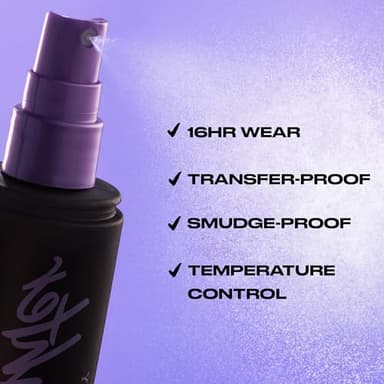 Urban Decay All Nighter Waterproof Makeup Setting Spray (Full Size) - Natural Finish, Smudge-Proof, Transfer-Resistant, Up to 16HR Wear, Cools Skin Temperature, Fine Mist, Controls Shine - 4 Fl Oz - Image 5