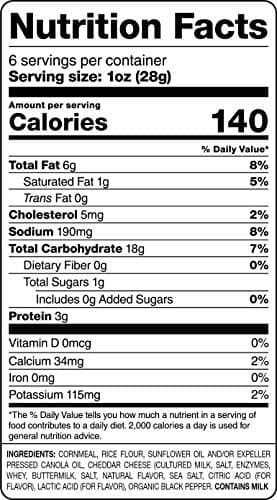 Pirate's Booty Aged White Cheddar Cheese Puffs, Gluten-Free, Kids Snacks, Easter Snack, 1oz (6ct) - Image 3