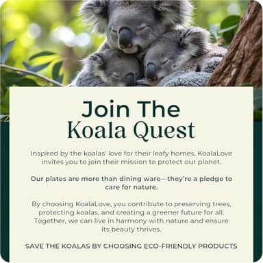 KoalaLove Palm Leaf Plates Bamboo Plates Disposable Square 8 inch 100 Bulk Party Pack Elegant Sturdy Design Better Than Paper and Plastic (KoalaLove-PLP-8IN-100-Plates) - Image 8