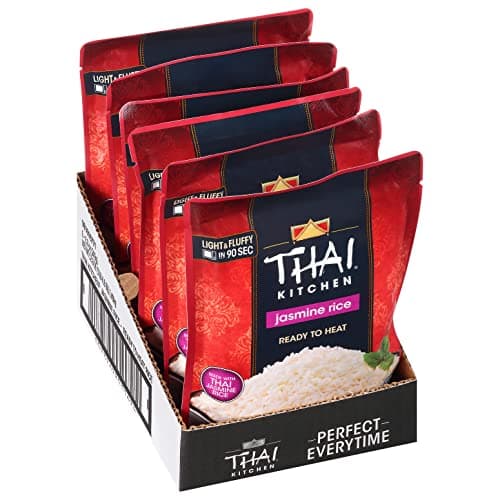 Thai Kitchen Jasmine Rice, 8.8 oz (Pack of 6) - Image 1