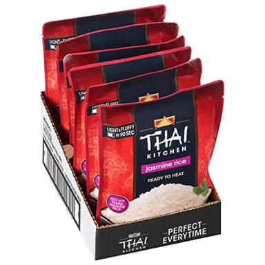 Thai Kitchen Jasmine Rice, 8.8 oz (Pack of 6) - Image 1