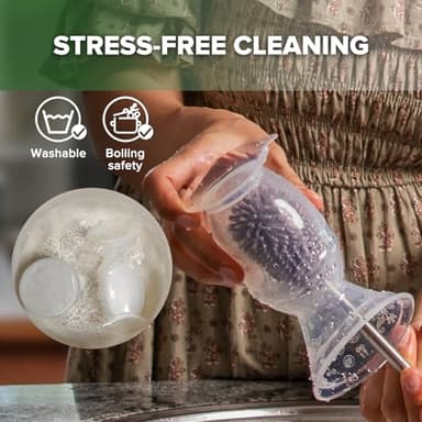 haakaa Silicone Breast Pump & Silicone Cap 5oz/150ml, Gen.2 - Image 7