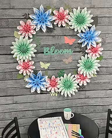 Teacher Created Resources Floral Bloom Paper Flowers Premade Decorations for Party Photo Backdrops, Classrooms Walls, Showers and Birthday Celebrations (TCR8544) - Image 6