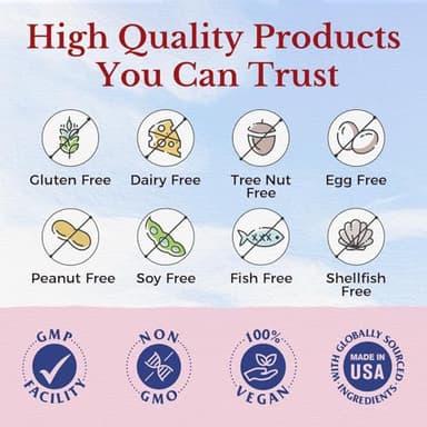 Vitalitown Magnesium Complex Supplement 500mg - NSF Certified Magnesium Glycinate, Malate, Taurate & Citrate - Chelated High Absorption & Gentle on Stomach - Vegan Non-GMO 120 Capsules - Image 9