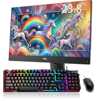 Dell Optiplex 7460 All-in-One Desktop Computer, 23.8" FHD(1920x1080), Intel i5-8500 3.0GHz, 16GB RAM, 256GB SSD, USB WiFi, Keyboard,Mouse, Win10 Pro (Renewed) - Image 3