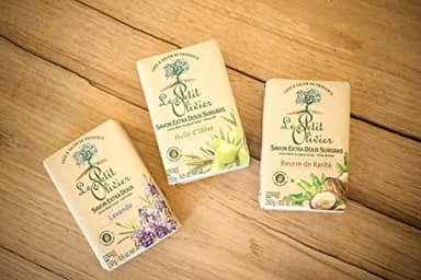 Le Petit Olivier Extra Mild Soap - Lavender - Gently Cleanses Skin - Delicately Perfumed - Vegetable Origin Based - 8.8 Oz - Image 6