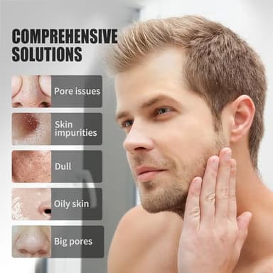 JVR Peel Off Face Mask, Blackhead Remover Mask for Men, Charcoal Peel Off Black Mask, Facial Mask Purifying and Deep Cleansing for All Skin Types 4.23 OZ - Image 3