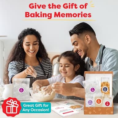 Pretzel Making Kit - Real Cooking Set for Kids Ages 5-12+ with Recipe and Ingredients - Kids Baking Set for Girls & Boys - Great Gift for Family Bonding - Image 6