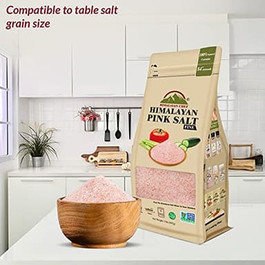Himalayan Chef Pink Salt Fine, 2 Pounds (Pack of 1) - Image 3