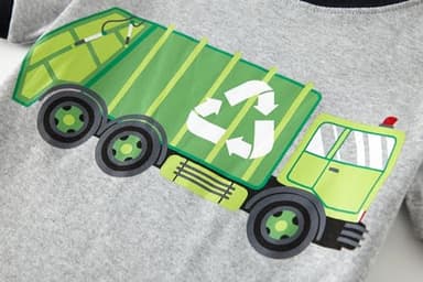 Akyzic Boys Pajamas 100% Cotton Rubbish Truck Pjs Kids Short Sleeve 2 Piece Sleepwear Toddler Boys Summer Pajamas Clothes Sets 3-10T 6790-10T - Image 4