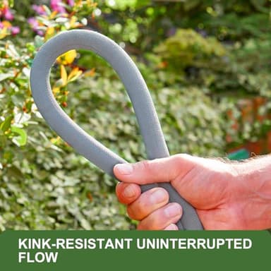 GUKOK 2025 Upgraded 100FT Non-Expanding Garden Hose, Ultra-Light & Flexible Water Hose - Burst-Resistant, Kink-Free, High-Pressure, All-Weather Use for Lawns, Gardens, and Outdoor Cleaning - Image 5