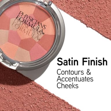Physicians Formula Powder Palette Multi-Colored Blush Powder Blushing Berry, Dermatologist Tested - Image 2