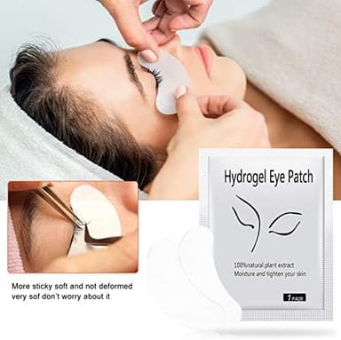 JASSINS 8 Rolls Eyelash Tape, Adhesive Fabric Eyelash Tapes, Adhesive Breathable Micropore Fabric Tape for Eyelash Extension Supply,9 m/10 Yard Each Roll (8 Rolls of White + 5 Eye Stickers - Image 7