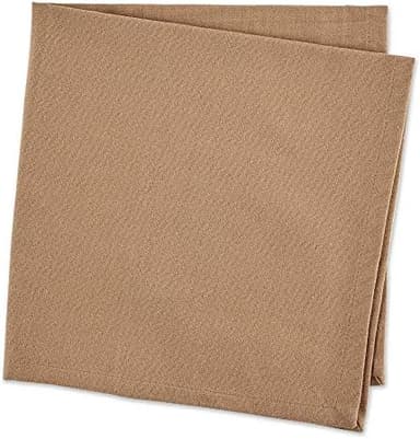 DII Solid Napkin Set Collection, 20x20, Stone, 6 Piece - Image 4