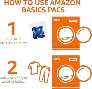 Amazon Basics Laundry Detergent Pacs, Fresh Scent, 120 Count (Previously Solimo) - Image 6