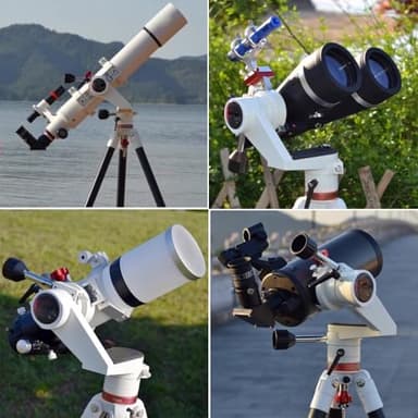 Altazimuth Telescope Mount, Alt-az Reflector Telescope Equatorial Mount, 3/8” Thread for Tripod Telescopes for Adults Astronomy, Coarse & Fine Adjustment, 22LBS Capacity - Image 7