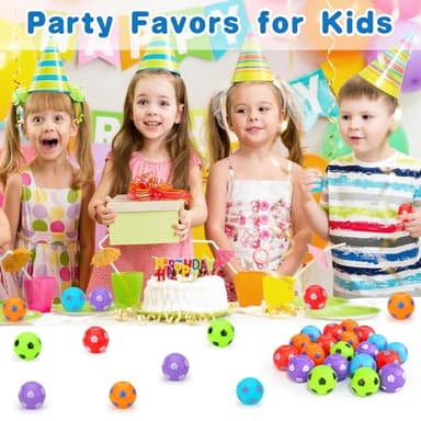 32PCS Fidget Spinner Soccer Balls Sports Birthday Party Favors Bulk for Kids 4-8 8-12 Halloween Goodie Treat Bag Stuffers Classroom Treasure Toys Carnival Prizes Pinata Fillers Mini Return Gifts - Image 3