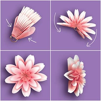 Teacher Created Resources Floral Bloom Paper Flowers Premade Decorations for Party Photo Backdrops, Classrooms Walls, Showers and Birthday Celebrations (TCR8544) - Image 3