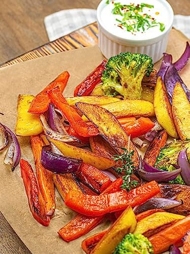 SMARTAKE 200 Pcs Parchment Paper Baking Sheets, 12x16 Inches Non-Stick Precut Baking Parchment, for Baking Grilling Steaming Bread Cup Cake Cookie and More (Unbleached) - Image 8