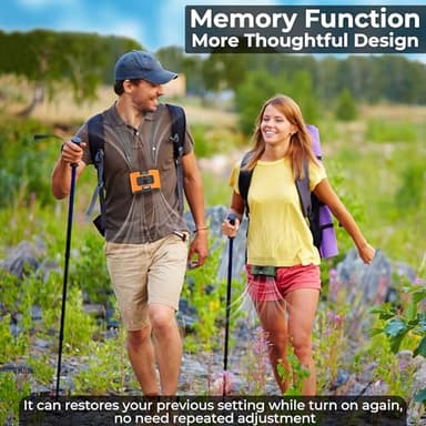 AddAcc Portable Waist Fan, 20000mAh Battery Operated, Clip On Belt & Rechargeable, 10 Speeds 16000RPM Strong Airflow, Max 40H Working Time, Personal Shirt Fan for Outdoor Jobsite Camping Travel - Image 7