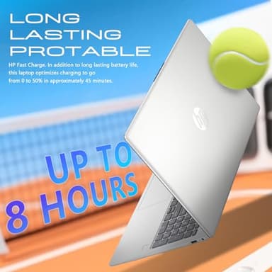 HP 15.6 Touchscreen Laptop Computer for Business & Student, w/Office Lifetime, Intel 13th Gen Core i3(Up to 4.5GHz), HD Touch Display, 64GB RAM, 2TB SSD, AI Copilot, Win 11 Pro, External DVD Drive - Image 5