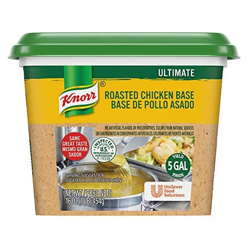 Knorr Professional Ultimate Chicken Paste Base Gluten Free, No Artificial Flavors or Preservatives, No MSG added, Colors from Natural Sources, 1 Pound (Pack of 6) - Image 1