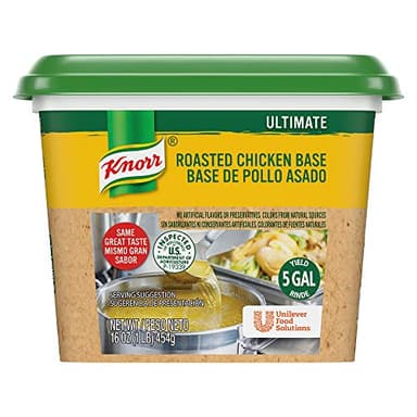Knorr Professional Ultimate Chicken Paste Base Gluten Free, No Artificial Flavors or Preservatives, No MSG added, Colors from Natural Sources, 1 Pound (Pack of 6) - Image 1