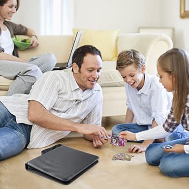 WOT I Trading Card Binder, 900 Pockets Sleeves with Zipper, Double Sided Pockets Card Holder Carry Case for Baseball Card, Football Card - Image 7