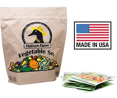 Set of 43 Assorted Vegetable & Herb Seed Packets - Over 10,000 Seeds! - Includes Mylar Storage Bag - Deluxe Garden Heirloom Seeds - 100% Non-GMO - Image 2