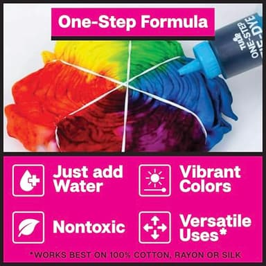 Tulip One-Step Tie-Dye Party Kit, Set of 123 - Image 4