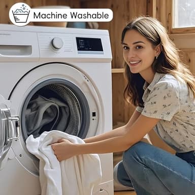 David's Home Cozy Waffle Weave Throw Blanket, Ultra Soft Breathable Lightweight Skin-Friendly Throw for Summer, Elegant Room Decor for Couch Bed Sofa Car Travel, White - Image 4