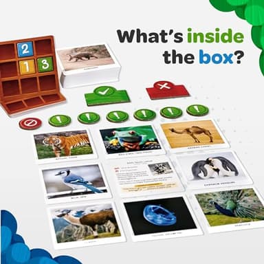 National Geographic: Secret Clue Animals - Card Game for Kids 7 & Up - Fun & Cooperative Board Games for The for Girls & Boys Ages 7, 8, 9, 10 - Image 2