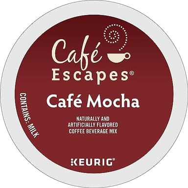 Café Escapes Café Mocha Coffee Beverage, Single-Serve K-Cup Pods, 60 Count - Image 6