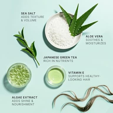 Sea Salt Spray for Textured Beach Waves & Volume - USA Made with Organic Ingredients, Texturing and Volumizing Spray for Fine Hair for Men & Women - Image 6