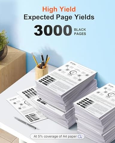 E-Z Ink Pro TN830 TN830XL Compatible Toner Cartridge Replacement for Brother TN830 Toner Cartridge Compatible with Brother HL-L2460dw DCP-L2640DW HL-L2405W MFC-L2820DW HL-L2420DW Toner Printer (2Pack) - Image 3