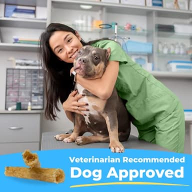 Tartar Shield Soft Rawhide Chews | Safe Dental Treats for Small Dogs | Vet VOHC Approved | Daily Bone Cleans Teeth & Gums Fresh Breath Oral Health Support | USA Made | (Small Dogs / 30 Count) - Image 6