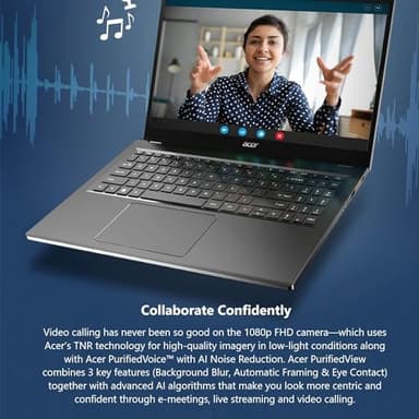 acer Aspire Premium 15.6" Laptop | Intel Core i7-1255U up to 4.7GHz | 40GB RAM - 1TB PCIe SSD | Backlit Keyboard | FHD | Wi-Fi 6 | Iris Xe Graphics | Webcam | Win11 Pro | WOWPC Recovery USB - Image 5