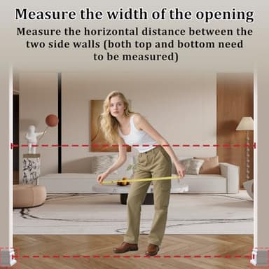 WAOWAO Clear Baby Gate for Stairs Modern Design Acrylic Auto Close Pet Gate, 29.52-37.79" Wide Safety Baby Gate for Doorways,White Clear Dog Gates Indoor, Hallways,Kitchen - Image 3