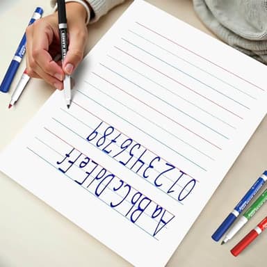 Comix Low Odor Dry Erase Markers, Fine Tip Whiteboard Markers, 36 Bulk 12 Assorted Colors Markers for Kids Teachers Office & School Supplies - Image 5