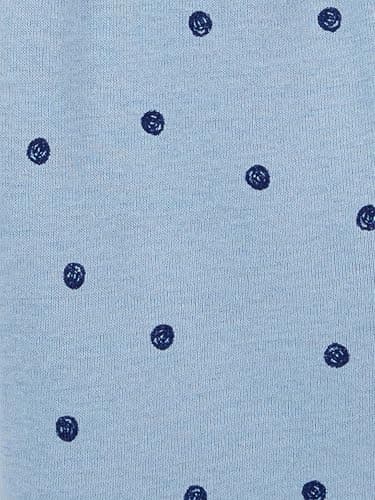 Simple Joys by Carter's Baby Girls' 4-Pack Pant, Ivory/Light Blue Dots/Navy Floral/Pink, Newborn - Image 2